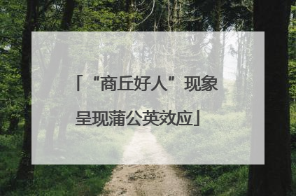 “商丘好人”现象呈现蒲公英效应