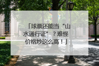 球票还能当“山水通行证”？难怪价格炒这么高！