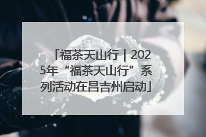 福茶天山行｜2025年“福茶天山行”系列活动在昌吉州启动