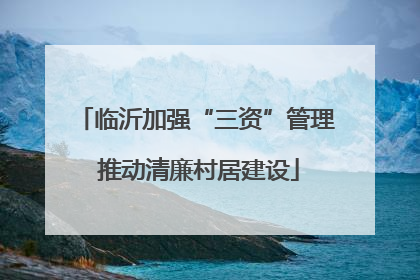 临沂加强“三资”管理 推动清廉村居建设