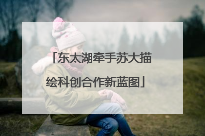 东太湖牵手苏大描绘科创合作新蓝图