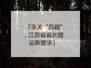 事关“苏超”，江苏省省长提最新要求