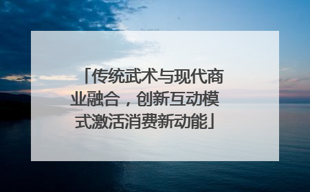 传统武术与现代商业融合，创新互动模式激活消费新动能