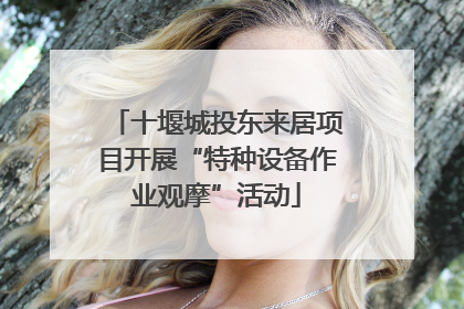 十堰城投东来居项目开展“特种设备作业观摩”活动