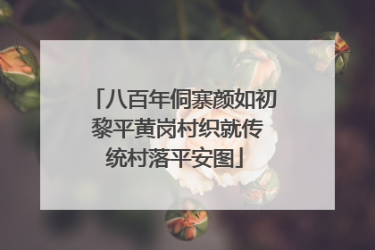 八百年侗寨颜如初 黎平黄岗村织就传统村落平安图