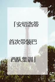 安切洛蒂首次带领巴西队集训
