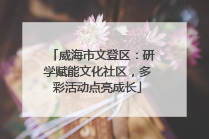 威海市文登区：研学赋能文化社区，多彩活动点亮成长