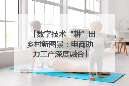 数字技术“耕”出乡村新图景：电商助力三产深度融合