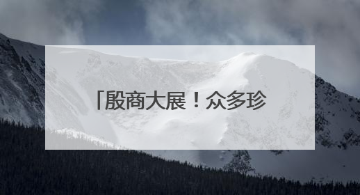 殷商大展！众多珍贵文物集结北京！