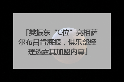 樊振东“C位”亮相萨尔布吕肯海报，俱乐部经理透露其加盟内幕