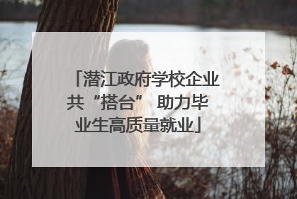 潜江政府学校企业共“搭台” 助力毕业生高质量就业