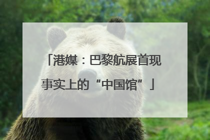 港媒：巴黎航展首现事实上的“中国馆”