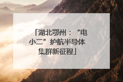湖北鄂州：“电小二”护航半导体集群新征程