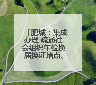 肥城：集成办理 疏通社会组织年检换届换证堵点、难点