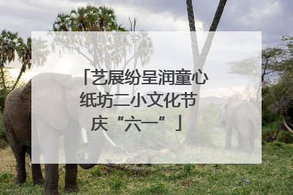 艺展纷呈润童心 纸坊二小文化节庆“六一”