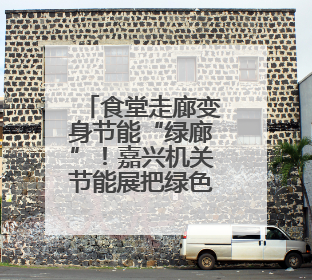 食堂走廊变身节能“绿廊”！嘉兴机关节能展把绿色理念融入日常