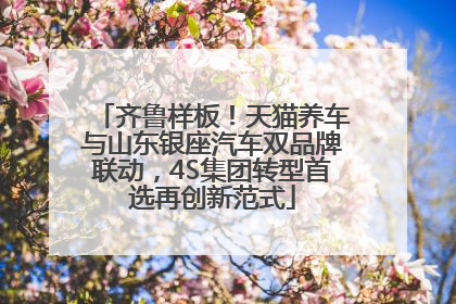 齐鲁样板！天猫养车与山东银座汽车双品牌联动，4S集团转型首选再创新范式