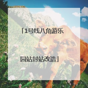1号线八角游乐园站封站改造